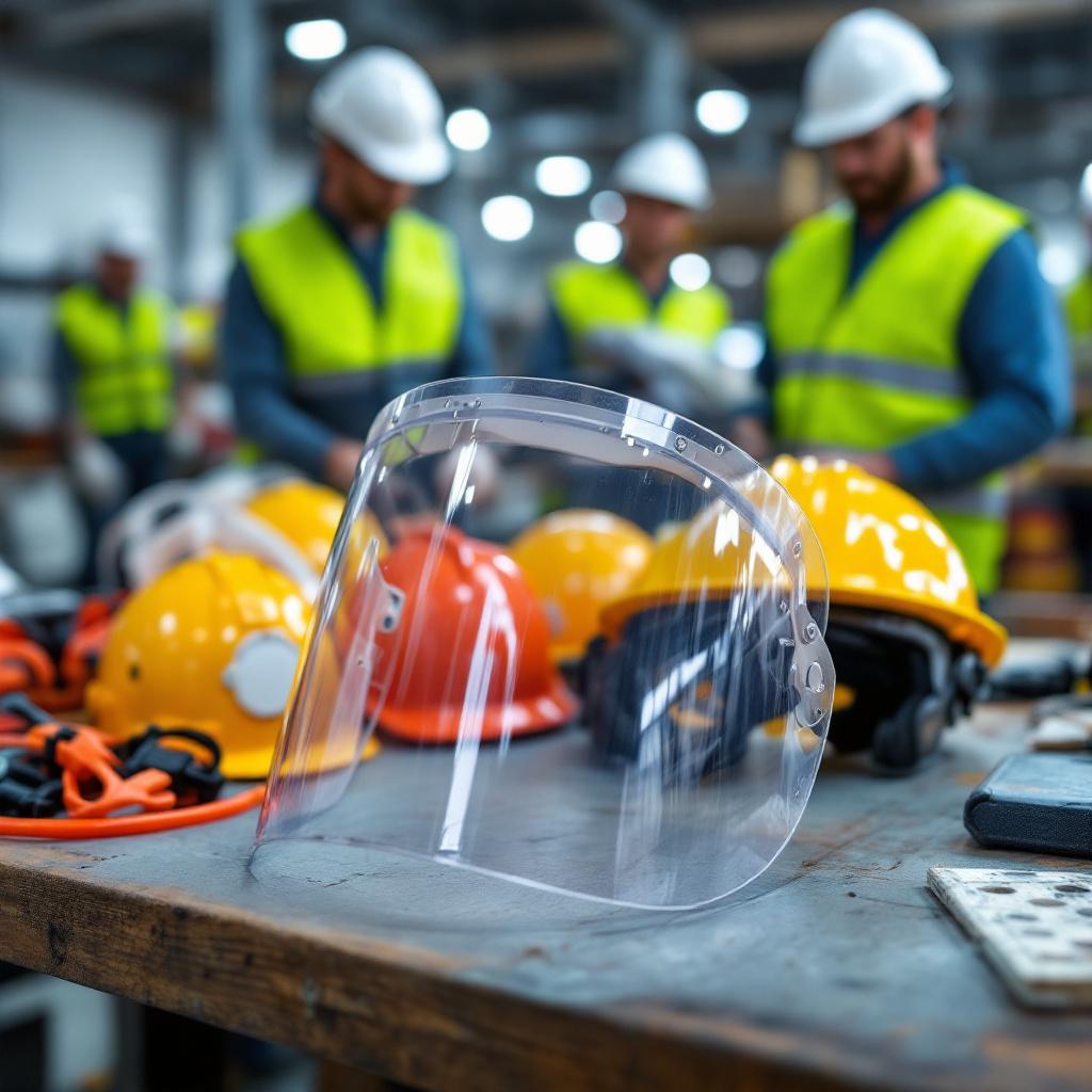 Careta Facial para Casco