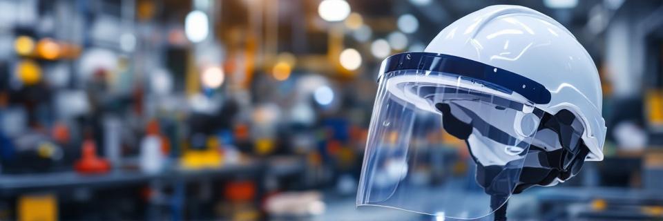 Careta Facial para Casco